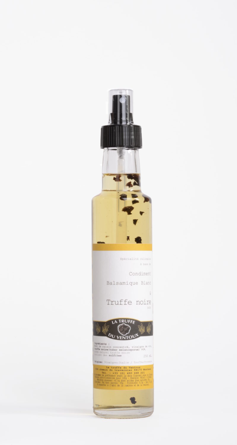 White balsa vinegar with black truffles flavour - Classic - Les Frères ...